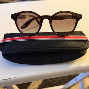 Carrera Brown Sunglasses with Black Case